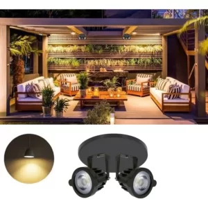 Spot Duplo Sobrepor Interno e Externo – kit com 2