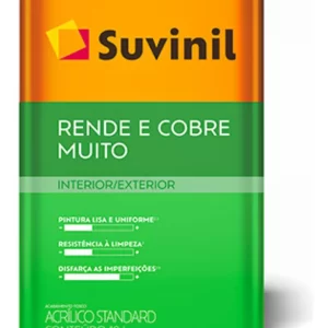 Tinta Rende & Cobre Muito 18l Cores Básicas Suvinil