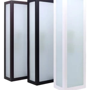 Arandela Alumínio 5 Vidros 45 Cm 2 Lâmpadas E27