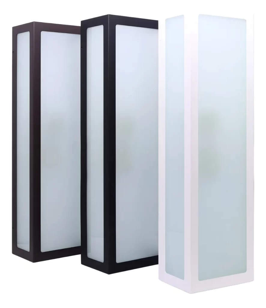 Arandela Alumínio 5 Vidros 45 Cm 2 Lâmpadas E27