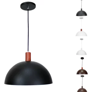 Lustre Pendente Meia Lua 30cm