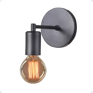 Arandela Parede E27 Cor Preto