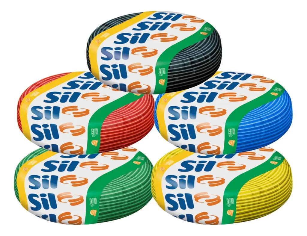 Cabo Flexivel 2,5mm 50mts Sil várias cores
