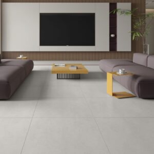 Piso Cerâmico Cimentício Acetinado Borda Reta Interno 81x81cm