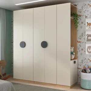 Guarda Roupa Modulado Infantil 3 Peças 2 Gavetas Kids