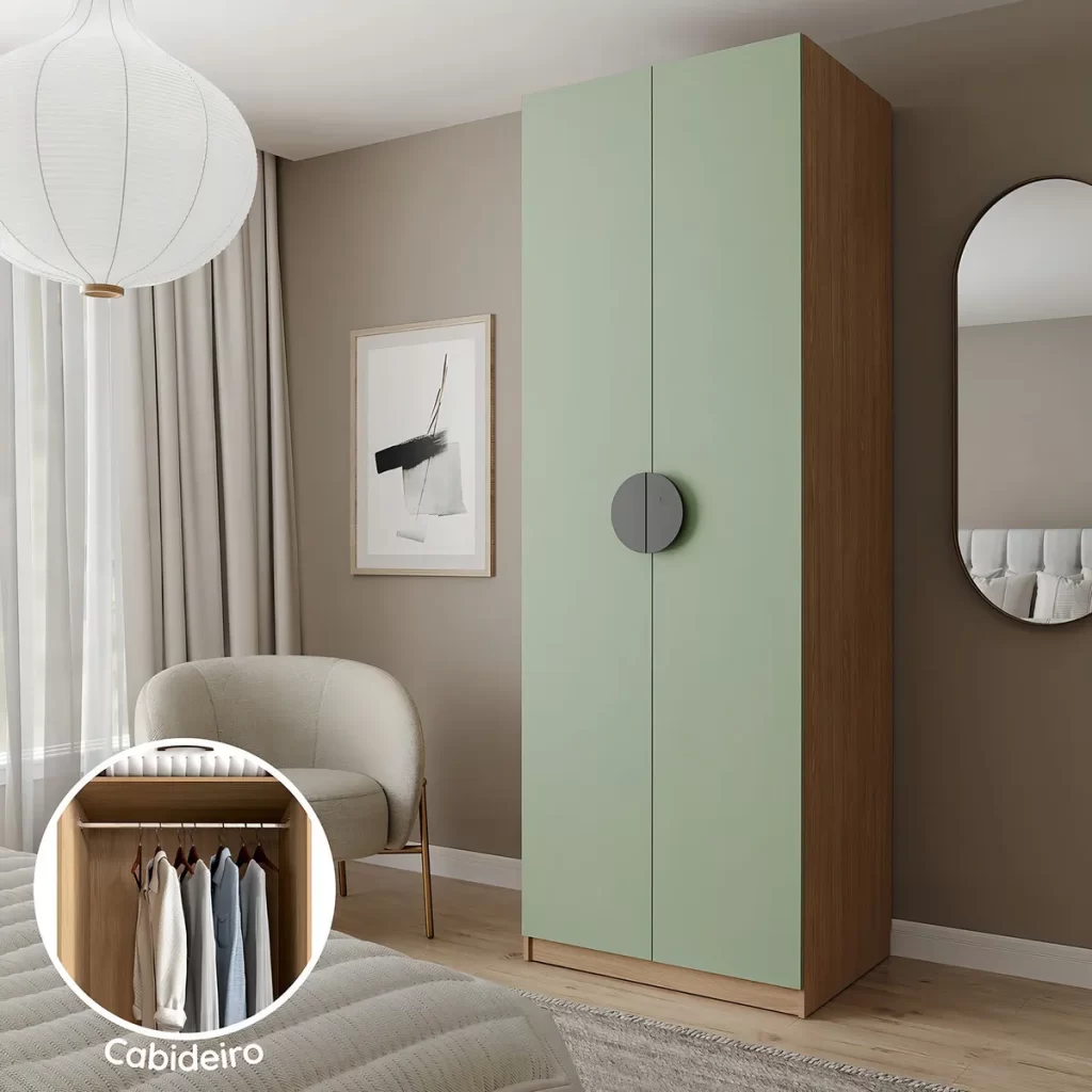 Guarda-roupa Modulado Com Cabideiro