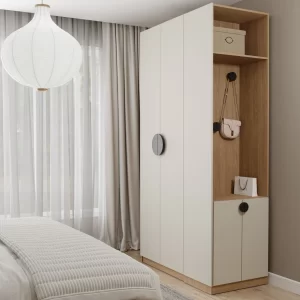 Guarda-roupa Modulado 2 Peças Nicho Com 2 Gavetas