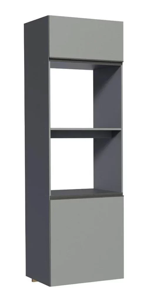 Torre quente 60 cm Suspenso Cinza Nice