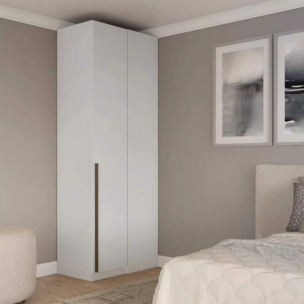 Guarda Roupa Canto Reto 1 Porta MODULAR ALTEZZA TREND