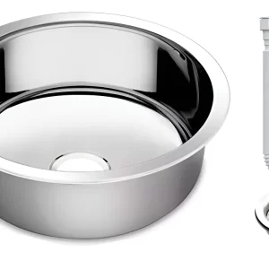 Cuba Redonda 30cm Aço Inox 304