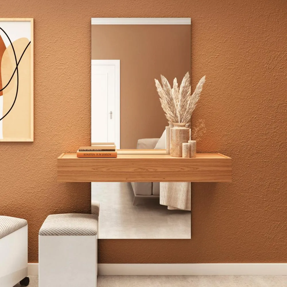 Aparador com Espelho 1,55m 100% Mdf