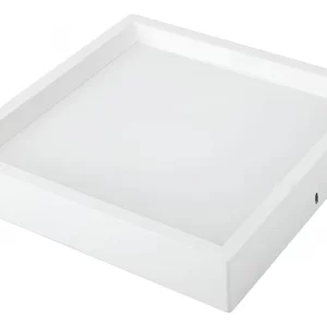 Painel Led Recuado 24w 3000k Quadrado Sobrepor