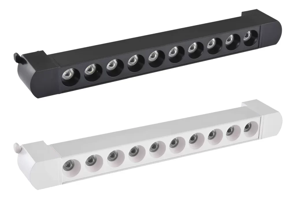 Luminária Linear Pontual 20w 36cm Para Trilho Eletrificado