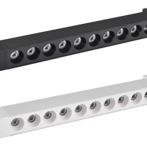 Luminária Linear Pontual 20w 36cm Para Trilho Eletrificado