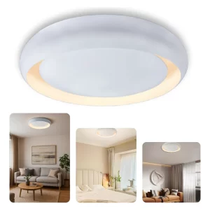 Luminária de teto grande 56cm luz indireta para 4 lâmpadas E27 (não inclusas)