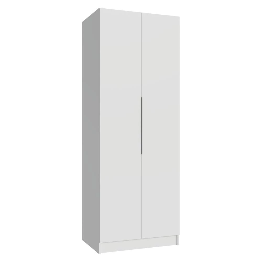 Guarda-Roupa Modulado 2 Portas 2 Gavetas 1 Cabideiro Branco MODULAR NEO MADESA