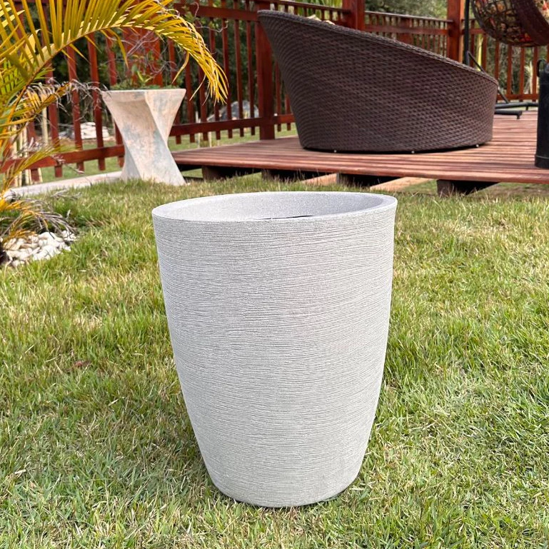Vaso Grande para Plantas 58x36cm em Polietileno – opções de cores e tamanhos
