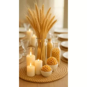 Trigo Seco 35 Hastes Desidratado Para Decoração