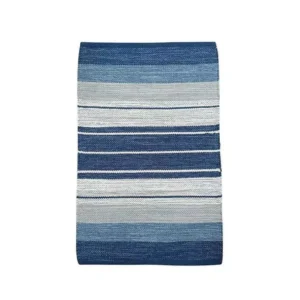 Tapete Passadeira Kilim Azul