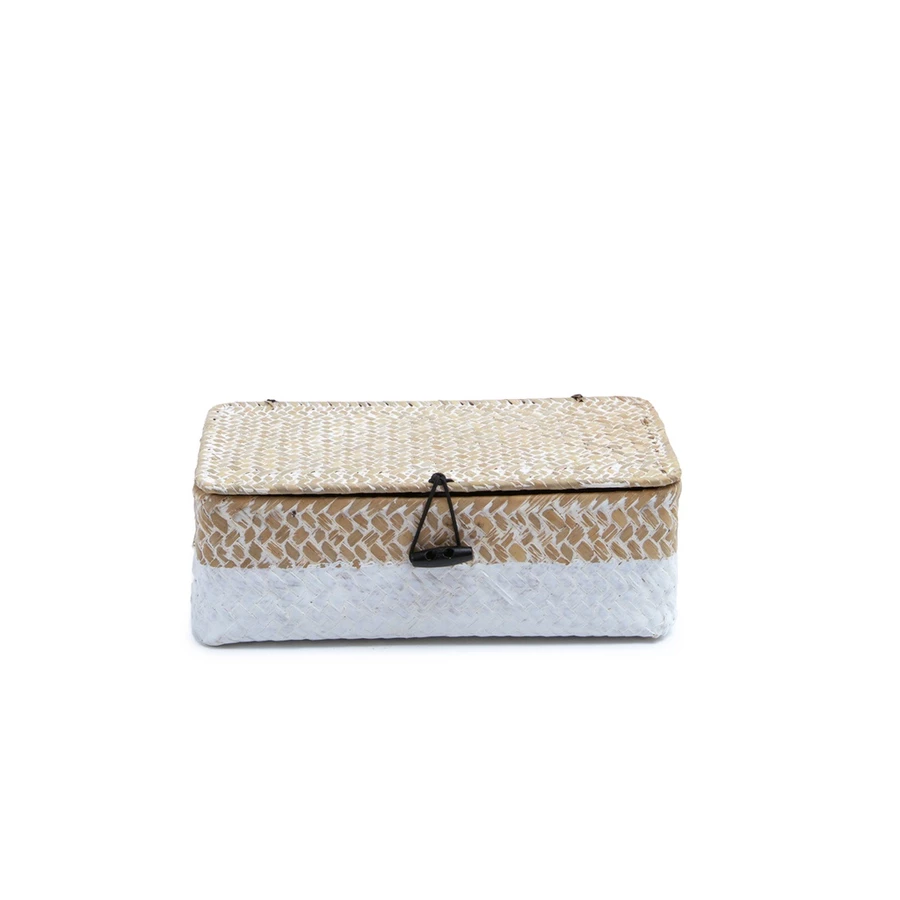 Caixa Organizadora de fibra natural 24cm