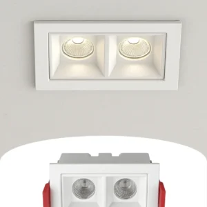 Spot Embutir Picco 2 Pontas 4w 2700k